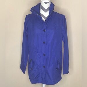 Mirror Image Blue Rain Jacket